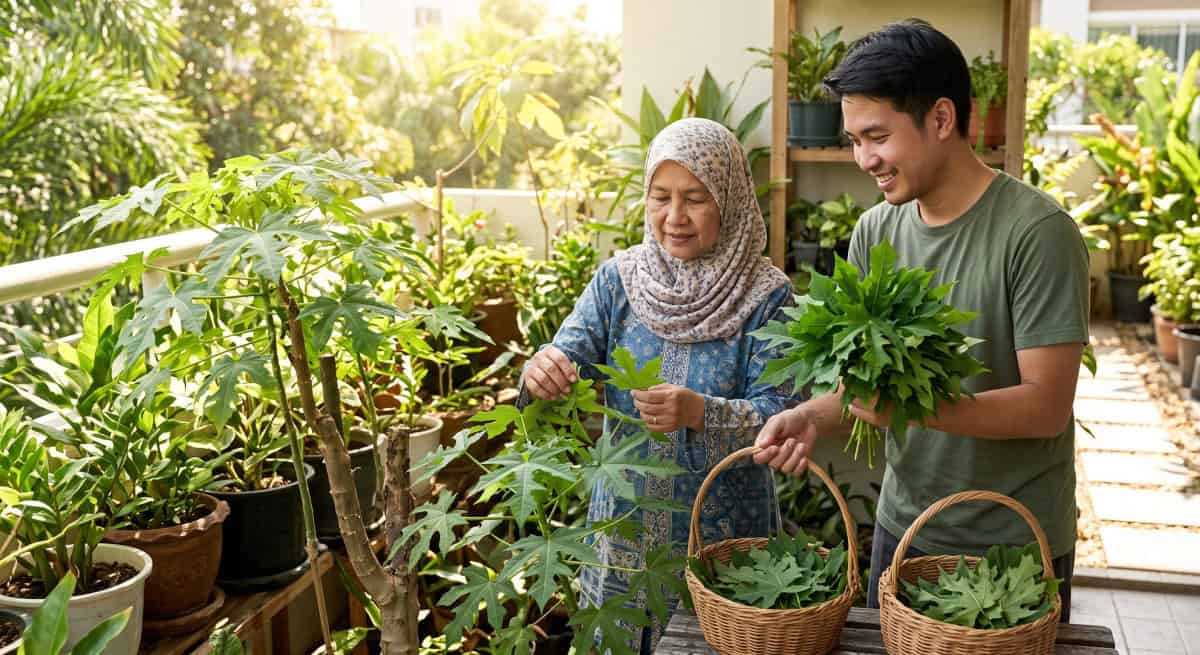 Cara Tanam Pokok Chaya / Ajinomoto / Bayam Suria